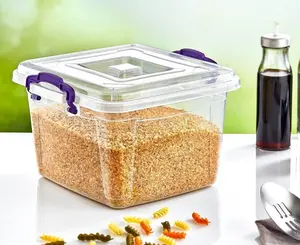 6L Food-Grade A Square Plastic Multi Purpose Box,BPA Free