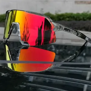 Day and Night Cycling Glasses Running Sports Windproof Goggles Professional Color-Changing for Men Women Versatile Use Windproof Protection