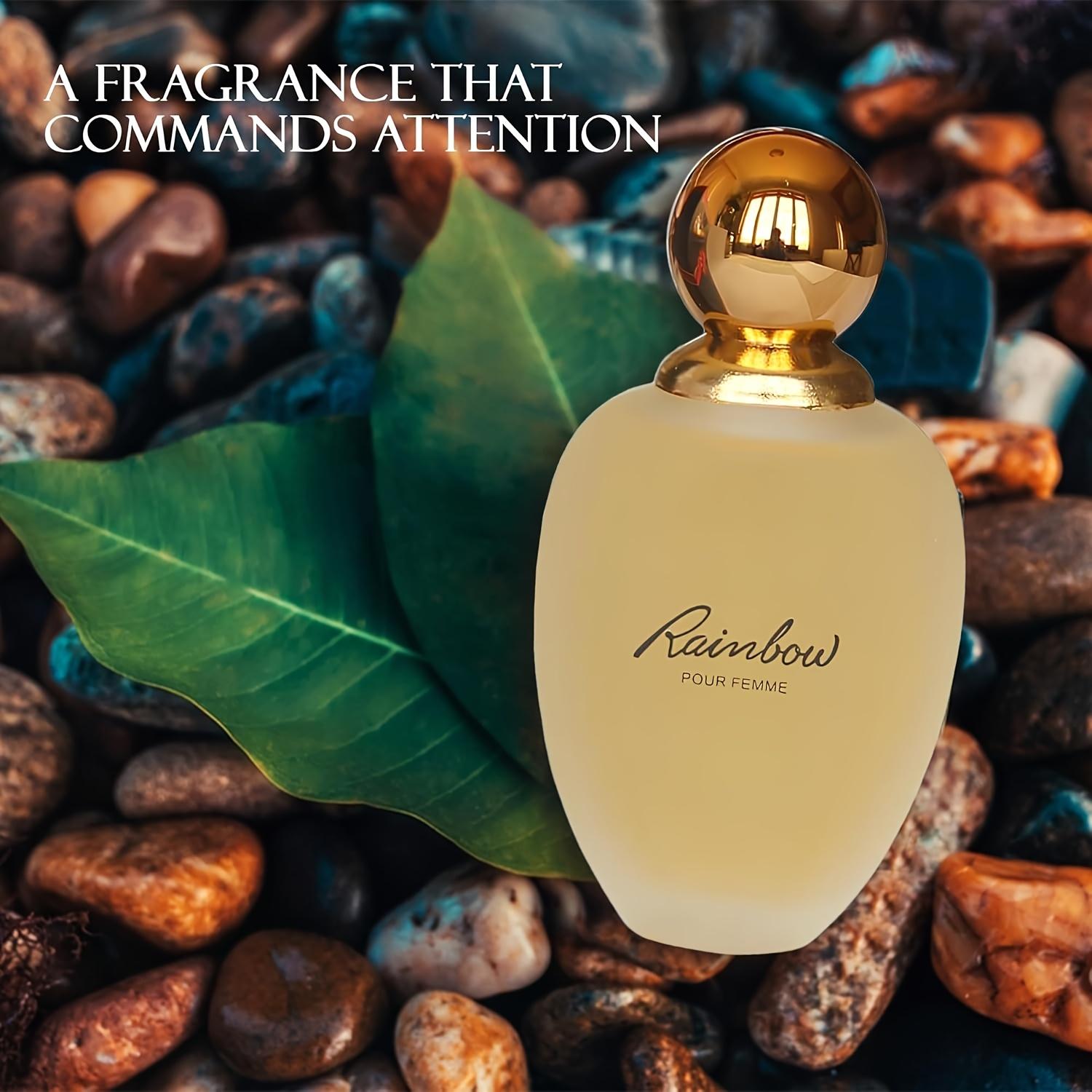 Rainbow Lady Pour Femme Fresh Light Fragrance 3.4 Ounces All-Day Long-Lasting Spray Eau de Parfum