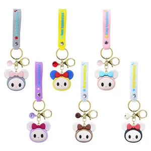 Cute Mouse Group Keychain Plush Backpack Small Pendant Multifunctional Small Gift