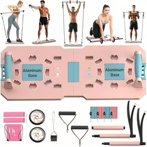 Perfect Push Up Board - All In One Home Gym Equipment, Portable Workout Board With Handles, daily gift multifunctional home gym equipment strength training accessory adjustable forearm strengthener chest muscle abdominal roller