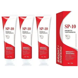 SP-10 Probiotic Toothpaste 3PCS Set Enhances Whitening Supports Oral Wellness for a Confidently Bright Fresh Smile