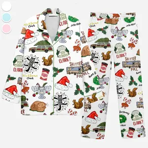 Griswold Pajamas Set, National Lampoons Women Pajamas, Christmas Vacation Pjs, Christmas Tree Farm Holiday Pajamas, Gift For Fan