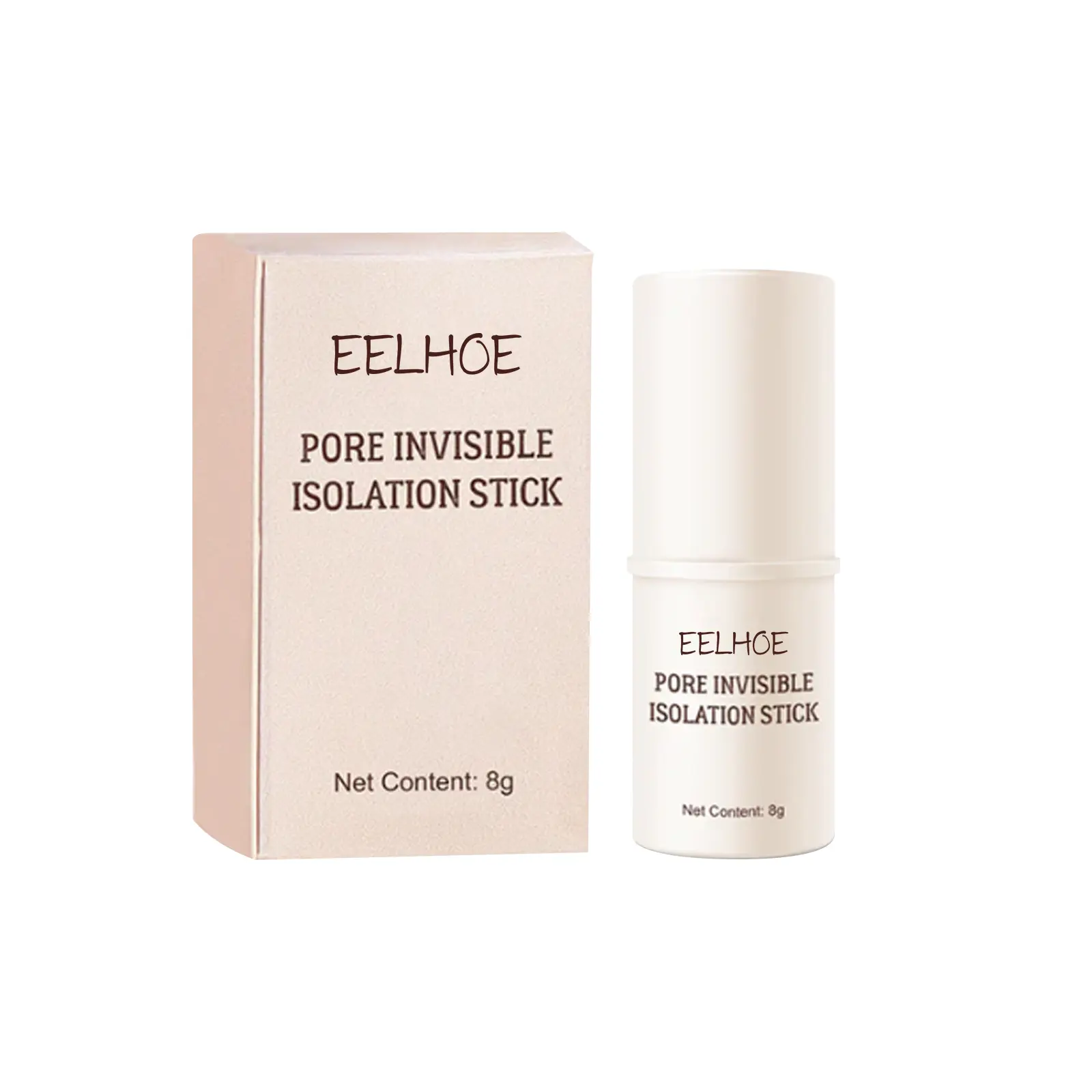 EELHOE pore isolation stick, even skin tone, moisturizing, invisible pore concealer, waterproof and sweat-proof, silky and does not remove makeup
