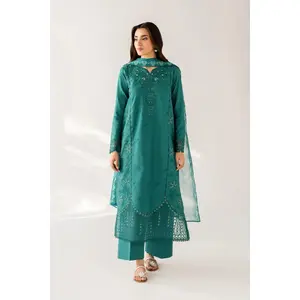 Xenia - Elvyn Three Piece Textured Lawn