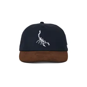 Devereux Golf Heffy 2tone Scorpion Hat in Navy Brown