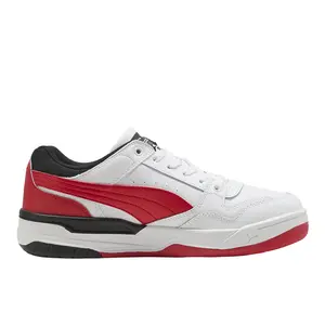 PUMA Mens Rebound Retro Lace Up Sneakers Shoes Casual - White