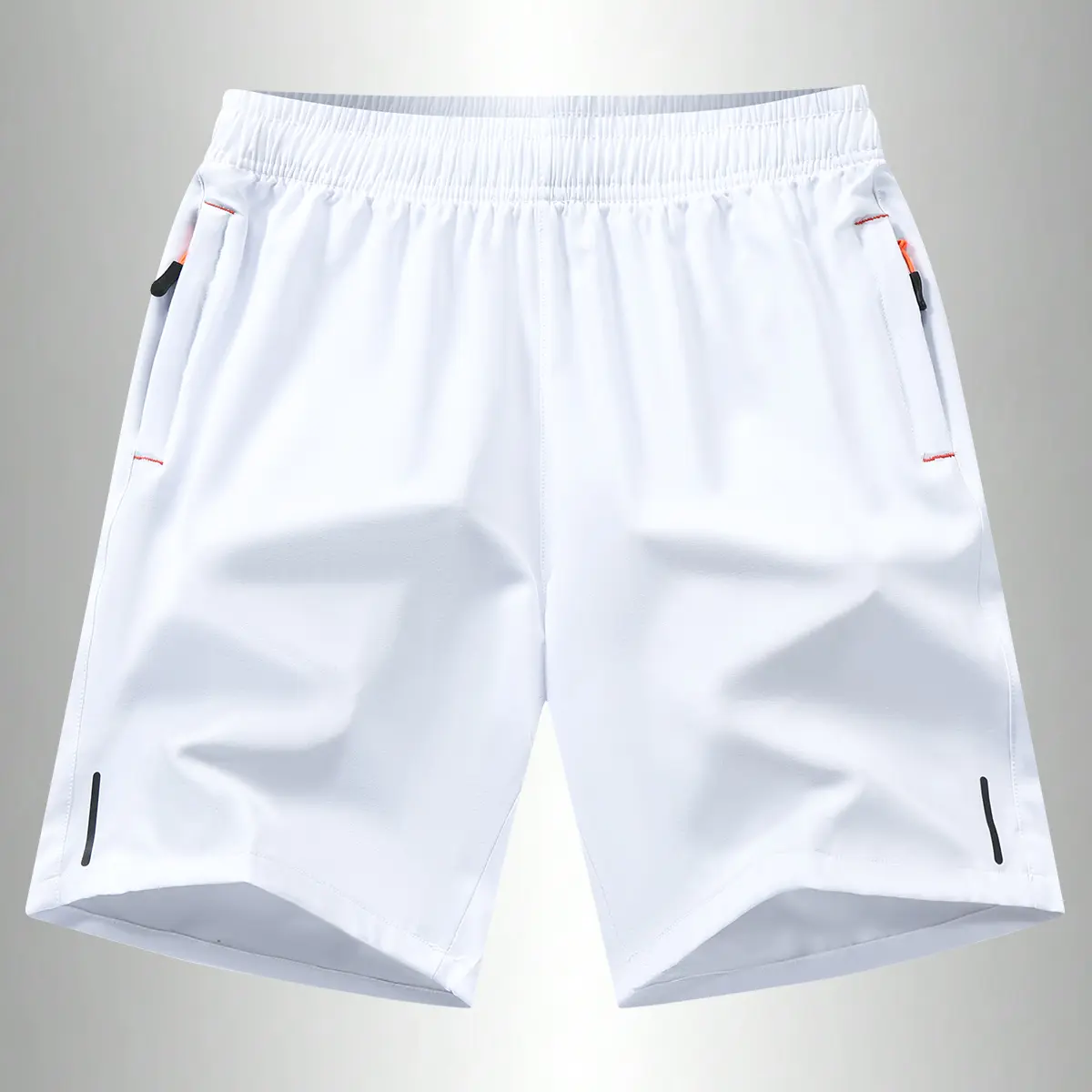 Men's Ultra-Lightweight Running Shorts - Quick Dry Breathable Thin Fabric for Summer Sports Solid Color Textured Wrinkle Resistant Reflective Strips Gym Sport Menswear Beige Plain Men's Ultra-Lightweight Running Shorts - Quick Dry Breathable Thin Fabric for Summer Sports Solid Color Textured Wrinkle Resistant Reflective Strips Gym Sport Menswear Beige Plain