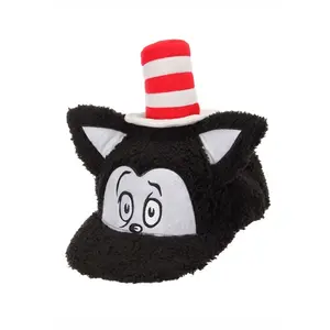 Adult Dr. Seuss Cat in the Hat Fuzzy Cap