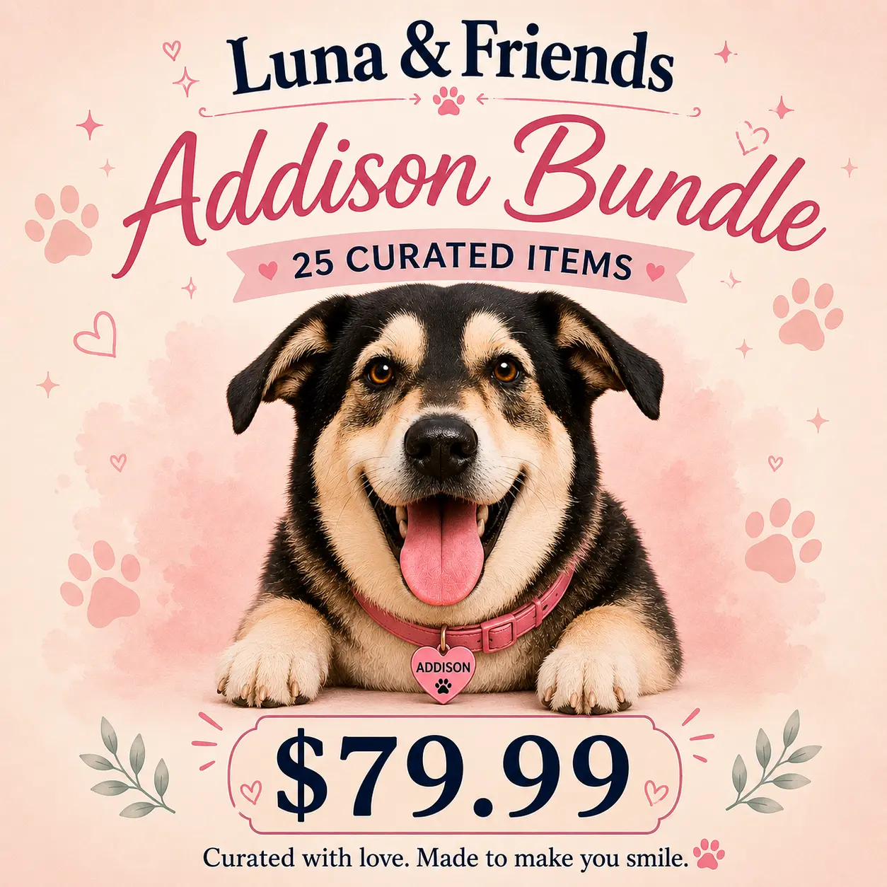 Addison Bundle – 25 Item Curated Collection Inspired by Rescue Love