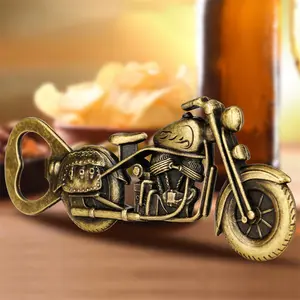 Vintage Motorcycle Shaped Bottle Opener, Metal Beer Beverage Soda Multi-functional Bottle Opener, Suitable For Kitchen, Restaurant, Bar, Party, Outdoor Portable Bottle Opener, Creative Wine Utensil Small Tool, Bottle Cap Opener
