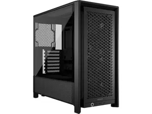 Corsair Frame 4000D Black Steel / Tempered Glass ATX Mid Tower Computer Case with RM850e Power Supply installed