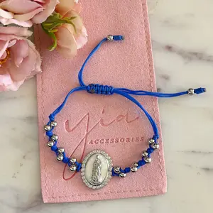 Silver Opal Virgencita bracelet