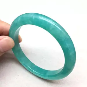 High Quality Natural Amazonite Bangle, Pre-orders Only, Please Consult Color and Size in Live Stream, Natural Amazonite Bracelet