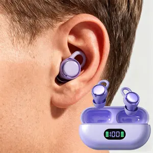 True Wireless In-Ear Headset, Comfortable Sleep Earbuds, HiFi Bass 9D Stereo, HD Calling, Sport Earpieces, Smart Headphones for Android & iPhone