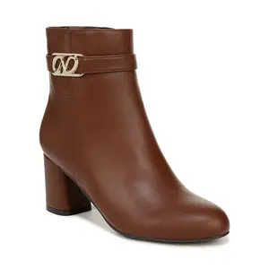 Naturalizer Block Heel Light Weight Ankle Booties - Lottie