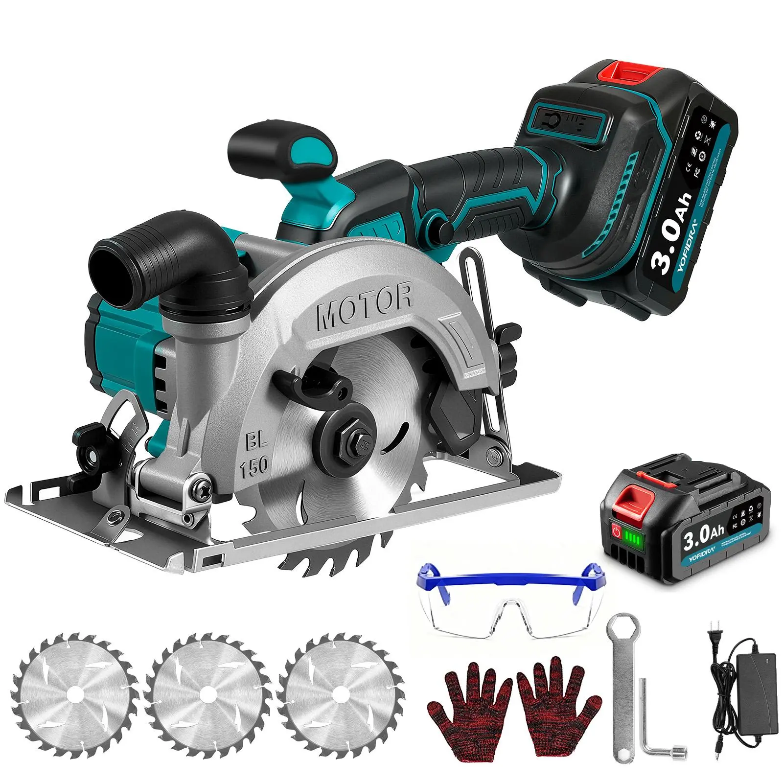 With Handle 1xbattery