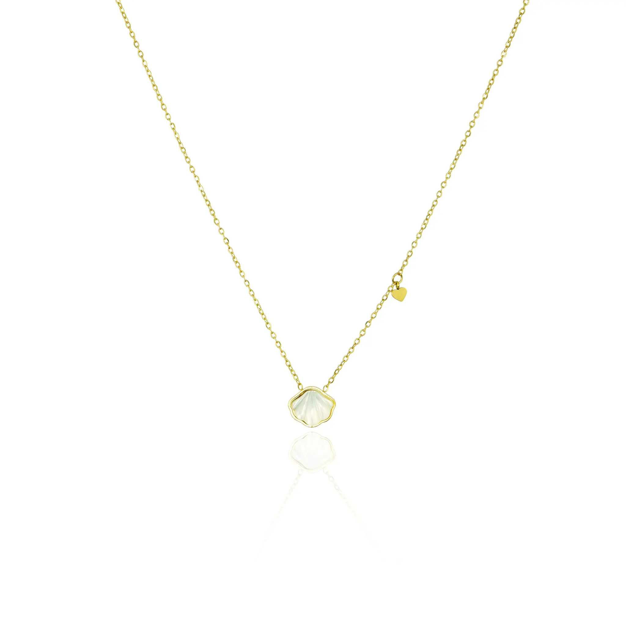 Snow Shell Necklace
