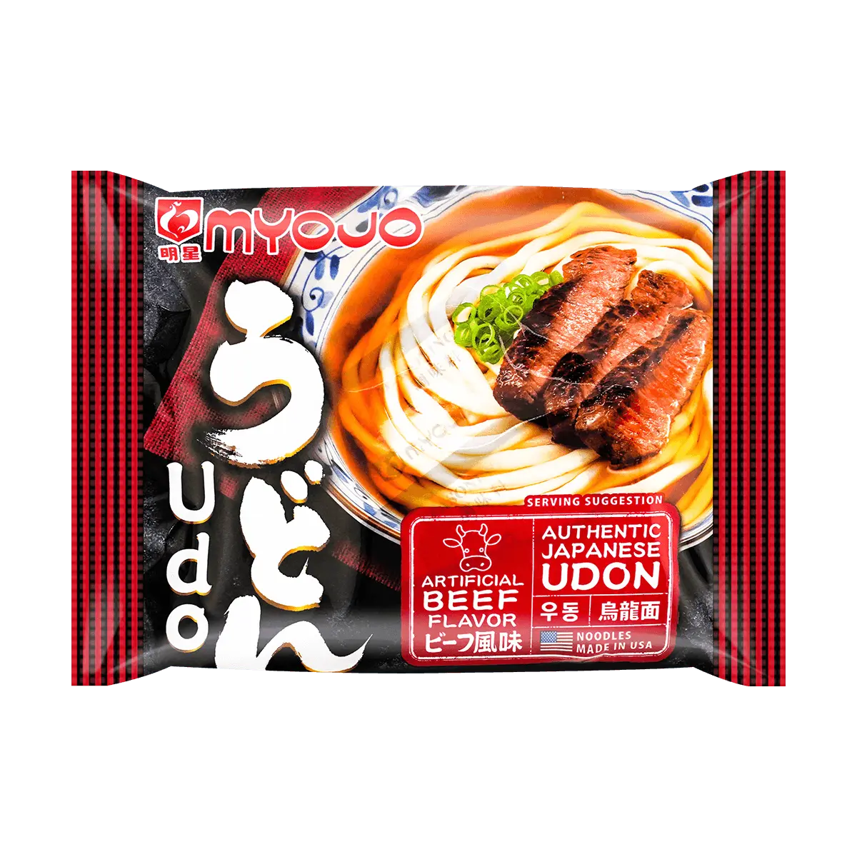 MYOJO Udon Noodle Soup - Beef Flavor 7.23 OZ