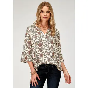 Women's Roper Vintage Floral Western Blouse