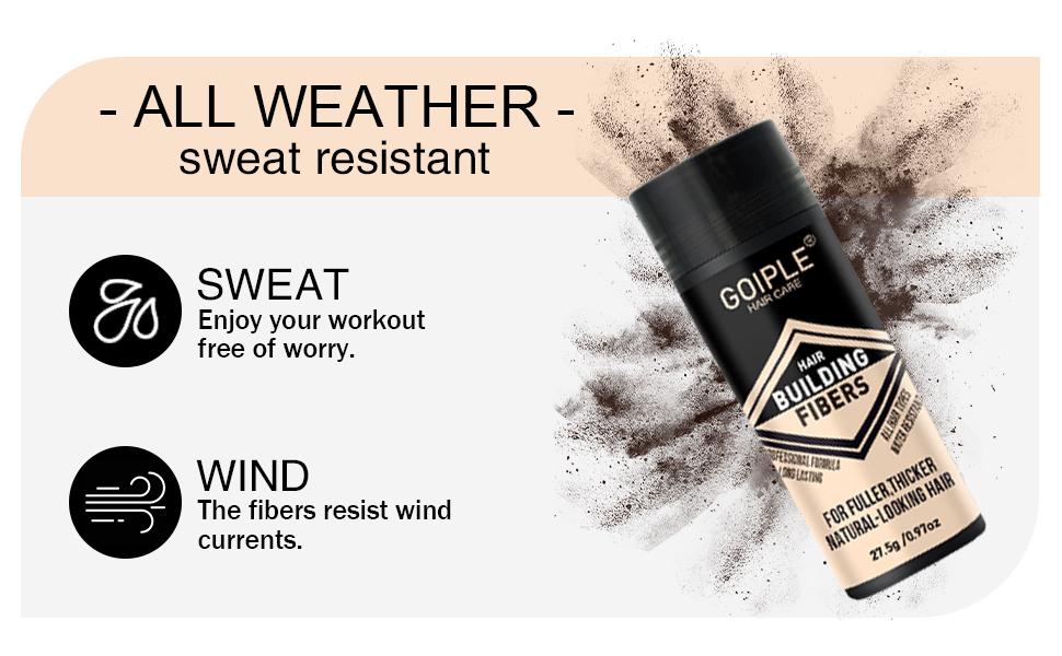 Natural Hair Building Fibers Set for Men and Women Hair Thickening Powder Adds Volume Root Cover Up Root Touch Up (Dark Brown)