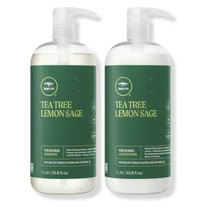 Paul Mitchell Tea Tree Lemon Sage Shampoo and Conditioner - Duo Liter