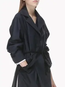 Chic Plus Size Spring Windbreaker