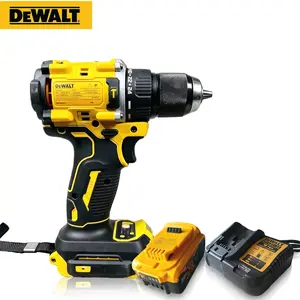 DEWALT DCD805 10mm Drill Driver for Woodworking and Metal Drilling Tasks, Designed for Precision Screw Driving and Hole Making, Featuring Dual-Speed Settings (0-650/0-2000r/min) with 60N·m Max Torque for Professional Use