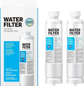 2 Pack Refrigerator Water Filter Replacement for Samsung HAF-CIN-2P/EXP, Compatible with DA29-00020B, Fits RF28 Series, RF23J9011SR… NSF 42 Certified, Long Lasting, Easy Install