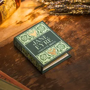(Forest Green) Jane Eyre by Charlotte Brontë 1847 Book Wallet