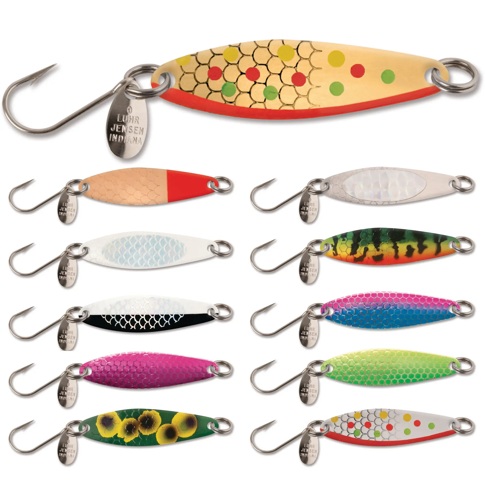 Luhr Jensen Needlefish 3 (2 1/2") Thin-Blade Spoon Fishing Lure