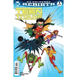 Teen Titans, Vol. 6 #1B – Part One (Variant Chris Burnham Cover)