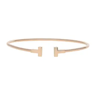 Pre-owned Tiffany & Co. Tiffany T Wire Cuff Bracelet