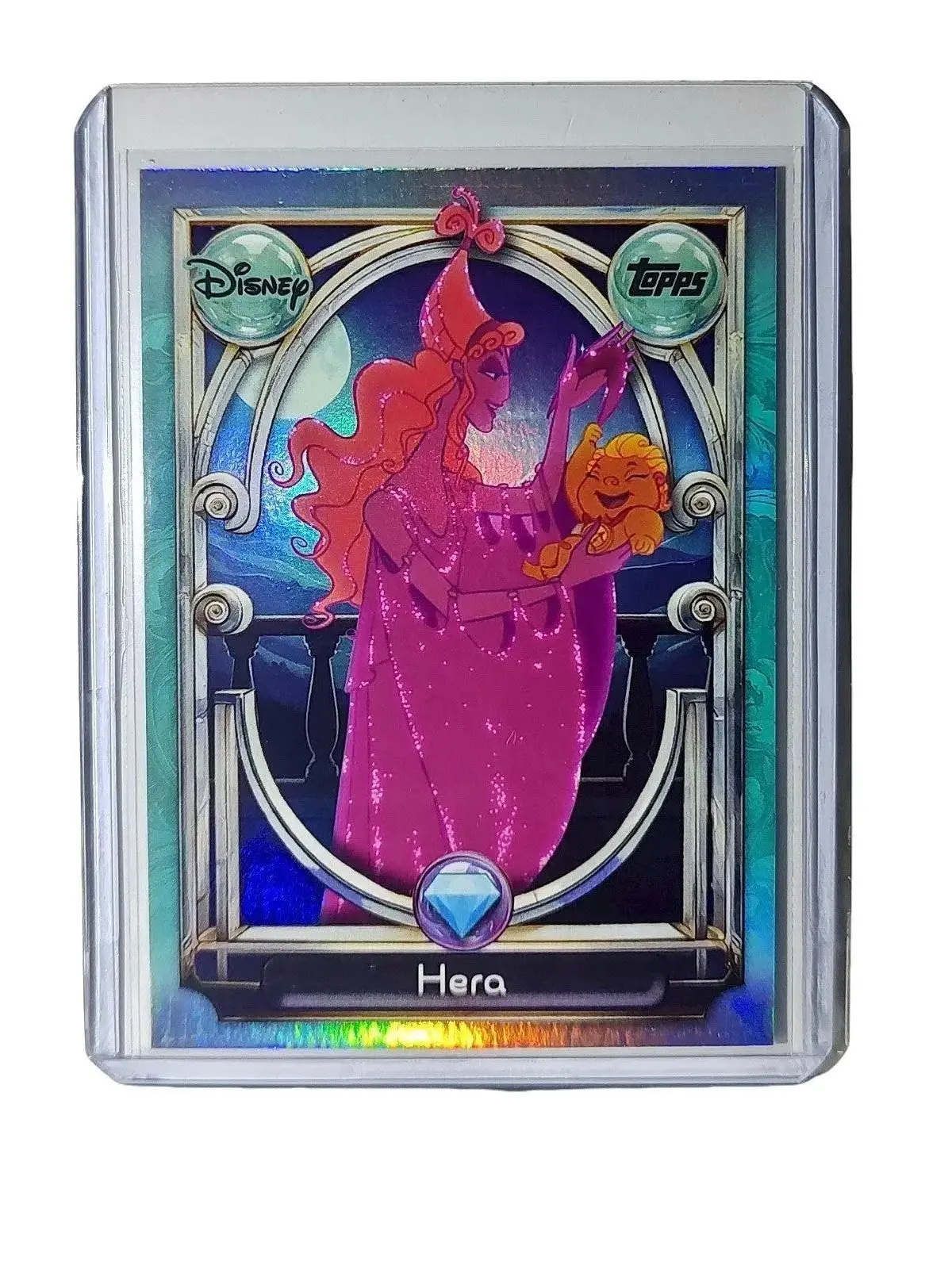 Hera 2025 Topps Disney Wonder #135 Diamond Card Hercules