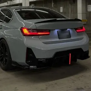Rear Diffuser with LED Light Fit for BMW 3 Series G20 LCI 2023 2024 2025 330i/ 330e/ M340i (M Sport Only