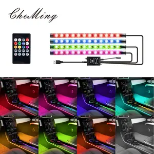 250-LED RGB Underglow Kit: 16M Colors, 9 FX Modes, IP67 Waterproof, Remote Control for Cars/Trucks/SUVs/Motorcycles