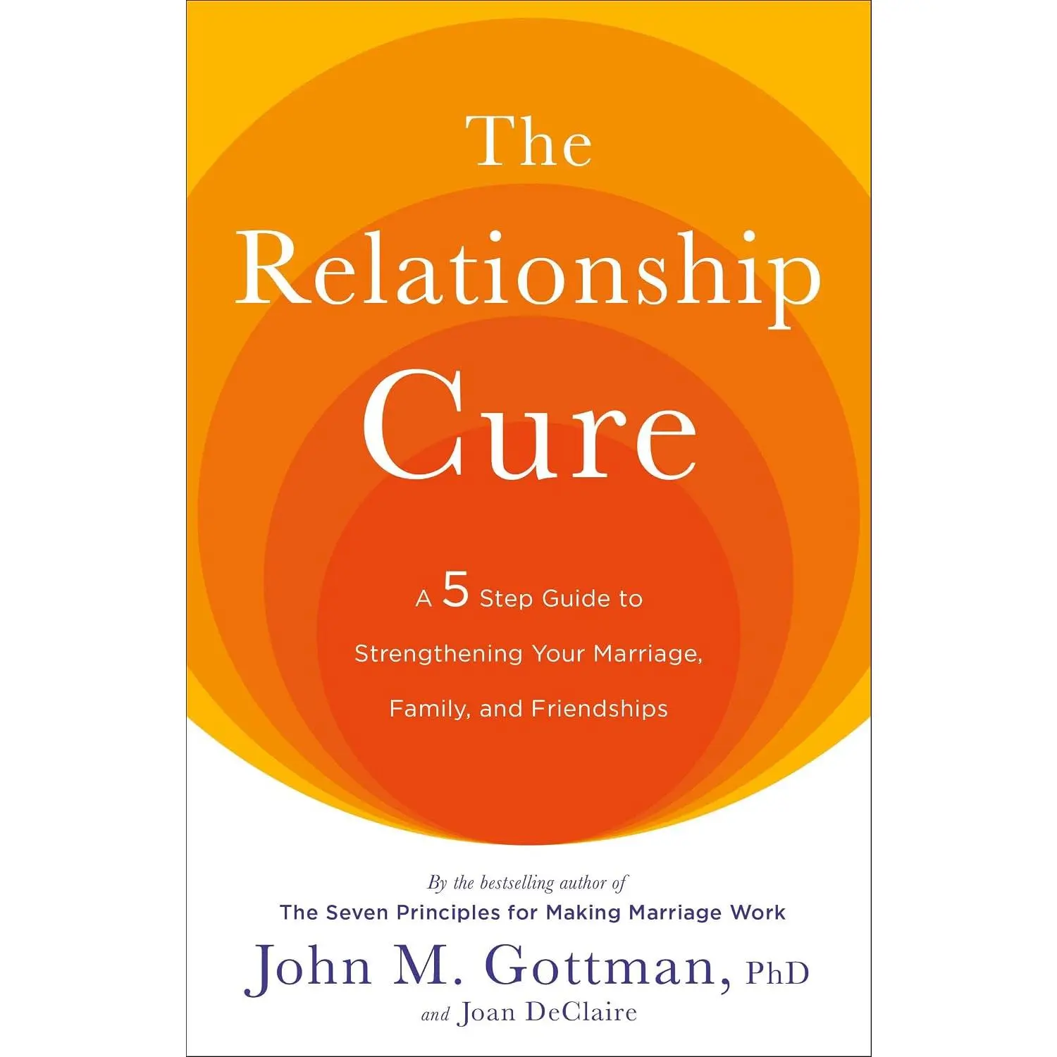 The Relationship Cure: A 5 Step Guide to Strengthening Your Marriage, Family, and Friendships