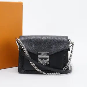 Pre-owned MCM pvc Crossbody Bags Millie Visetos Small Crossbody bag BGP121687