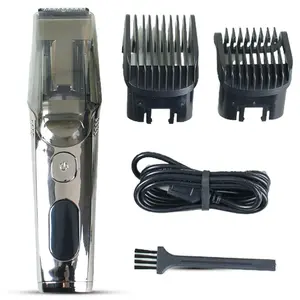 [DealsForYouDays]Vacuum Beard Shaver for Men,Built-in Vacuum Trimmer for Mustache, Sideburns, Facial Hair, Rechargeable, IPX6 Waterproof, 2 Comb, Comfort face 2in1 Electric Razor rechargeable men , Father's Day Gifts,