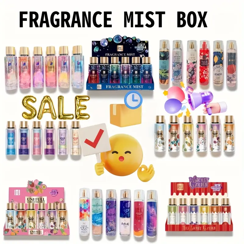 8-ounce Women's Hair and Body Mist - Long-lasting fragrance, perfect for dates, parties and gifting