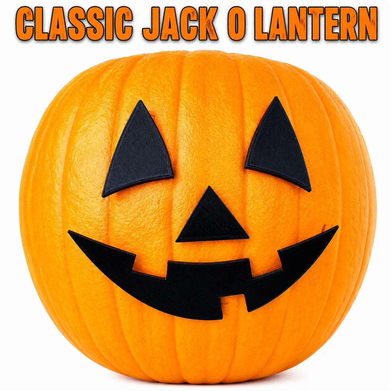 Halloween Pumpkin Face Kit, Reusable Jack O Lantern Decorating Pieces
