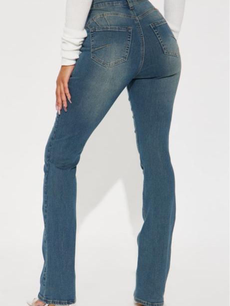 Tall Tucson Booty Lifting Stretch Bootcut Jeans - Dark Wash
