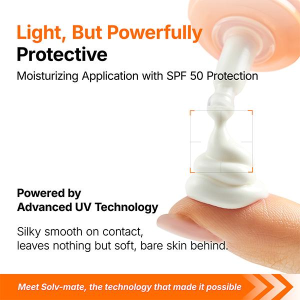 [manyo] Airlight Moisturizing Sunscreen - Lightweight Hydrating Korean Sunscreen, No White Cast Daily Sun Shield, Skin Repair Makeup Prep Moisture Hydrate