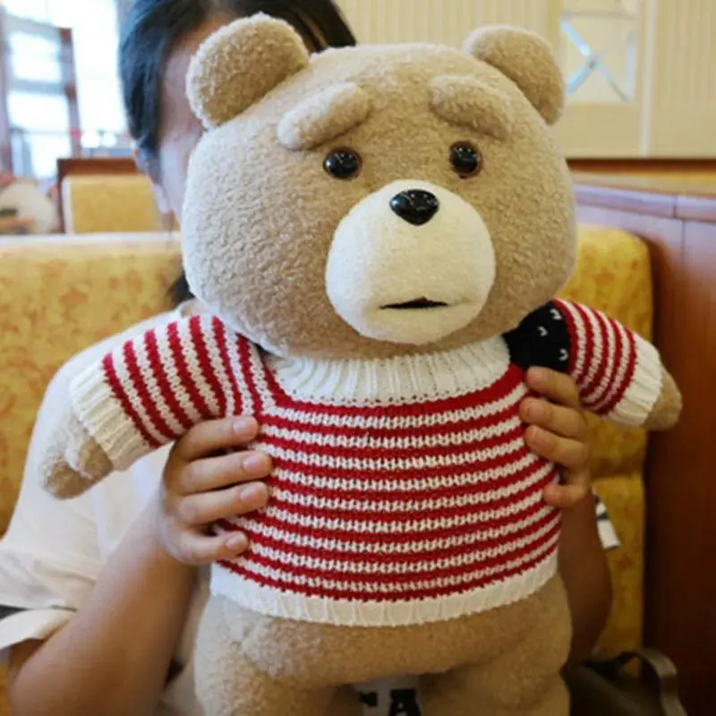 100% New Movie Ted 2 Teddy Bear Plush Toys, 8 Styles with Apron, 45cm Soft Stuffed Animals, Birthday Present for Good Friends (Toys & Hobbies), Unisex