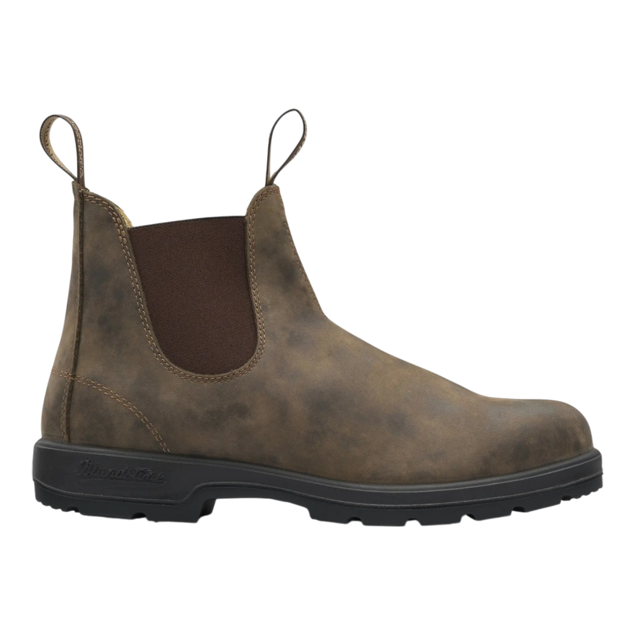 Blundstone 585 Classic Chelsea Boots in Rustic Brown | Men