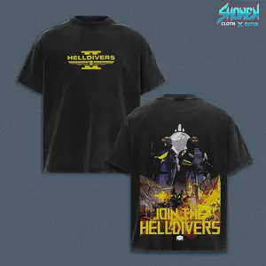 Helldivers II Orbital Strike Shirt, Space Warfare Gamer Tee, Super Earth Military Fashion, Co Op Action Game Clothing, Heavy Infantry Fan Gift