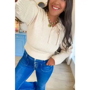 The Juliet Bow Sweater