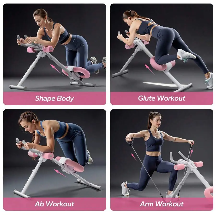 Ab Machine For Home Gym, Ab Workout Equipment, Other Waist & Abdominal ...
