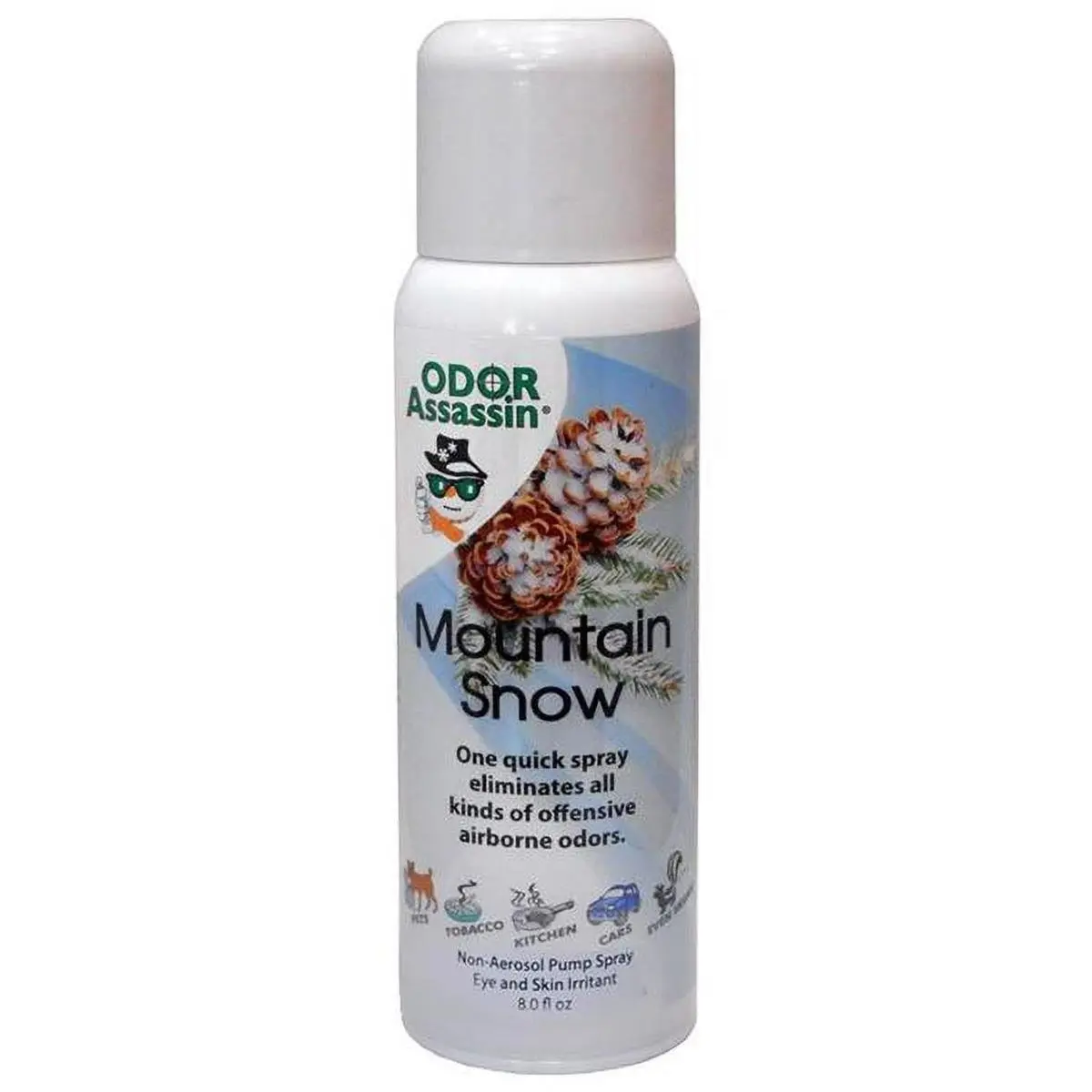 Odor Assassin Aroma Freshener - 3-Pack 8 fl oz Liquid Mountain Fragrance Containers, Model 1028546, Home Supplies Odor Control & Neutralizing Fragrant Room Sprays Solution, Odor Neutralizing Fragrant Room Sprays
