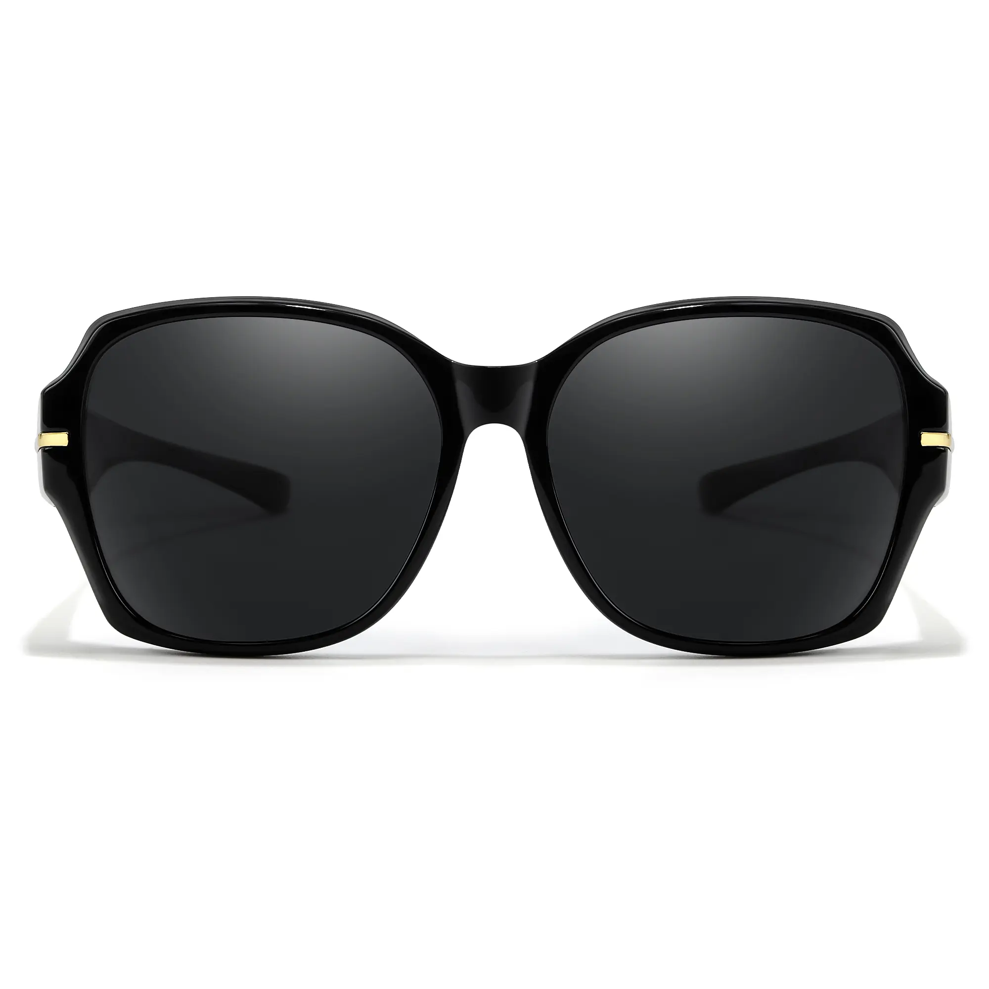 Fit Over Glasses Polarized Sunglasses Oversized Square UV400 Protection Driving FEISEDY Fit Over Glasses Polarized Sunglasses, UV400  main image 3